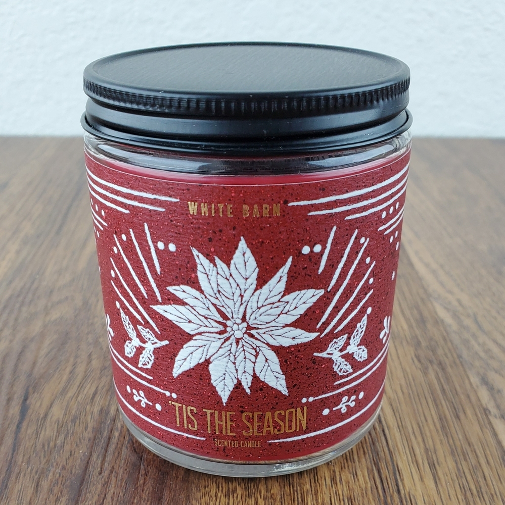 White Barn Tis The Season Scented Candle New